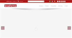 Desktop Screenshot of brasforma.com.br