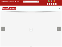 Tablet Screenshot of brasforma.com.br