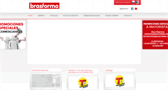 Desktop Screenshot of brasforma.cl