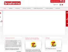 Tablet Screenshot of brasforma.cl